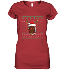 NFL Ugly Christmas Sweater Football Christmas Funny Kids Boys Women's V-Neck T-Shirt Women's V-Neck T-Shirt - jonhlittlestore88