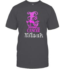 Stomp On Cancer Witch High Heel Breast Cancer Halloween Men's T-Shirt Men's T-Shirt - jonhlittlestore88