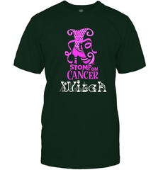 Stomp On Cancer Witch High Heel Breast Cancer Halloween Men's T-Shirt Men's T-Shirt - jonhlittlestore88