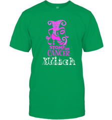 Stomp On Cancer Witch High Heel Breast Cancer Halloween Men's T-Shirt Men's T-Shirt - jonhlittlestore88