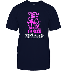 Stomp On Cancer Witch High Heel Breast Cancer Halloween Men's T-Shirt Men's T-Shirt - jonhlittlestore88