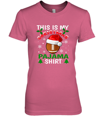 NFL This Is My Football Christmas Pajama Gift Football Lover Women's Premium T-Shirt Women's Premium T-Shirt - jonhlittlestore88