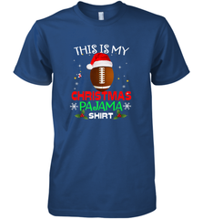 NFL This Is My Christmas Pajama Shirt  Gift For Football Lover Men's Premium T-Shirt Men's Premium T-Shirt - jonhlittlestore88