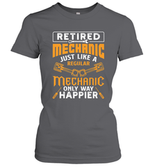 Retired Mechanic Just Like A Regular Only Way Happier Women's T-Shirt Women's T-Shirt - jonhlittlestore88