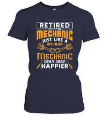 Retired Mechanic Just Like A Regular Only Way Happier Women's T-Shirt Women's T-Shirt - jonhlittlestore88
