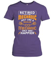 Retired Mechanic Just Like A Regular Only Way Happier Women's T-Shirt Women's T-Shirt - jonhlittlestore88