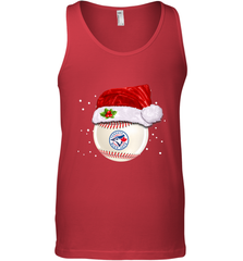 Toronto Blue Jays Logo Baseball Ball Christmas Santa Hat Xmas Sport Funny Snow Men's Tank Top Men's Tank Top - jonhlittlestore88