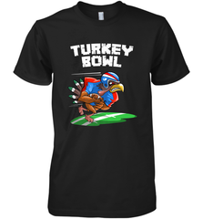 Cool Turkey Bowl _ Funny Thanksgiving Football Player Gift Men's Premium T-Shirt Men's Premium T-Shirt - jonhlittlestore88