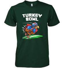 Cool Turkey Bowl _ Funny Thanksgiving Football Player Gift Men's Premium T-Shirt Men's Premium T-Shirt - jonhlittlestore88