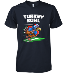 Cool Turkey Bowl _ Funny Thanksgiving Football Player Gift Men's Premium T-Shirt Men's Premium T-Shirt - jonhlittlestore88