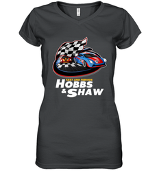 The fast and the furious Hobbs and Shaw Women's V-Neck T-Shirt