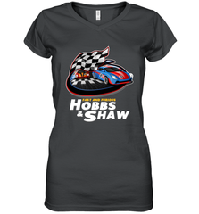 The fast and the furious Hobbs and Shaw Women's V-Neck T-Shirt Women's V-Neck T-Shirt - jonhlittlestore88