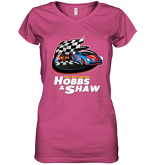 The fast and the furious Hobbs and Shaw Women's V-Neck T-Shirt Women's V-Neck T-Shirt - jonhlittlestore88