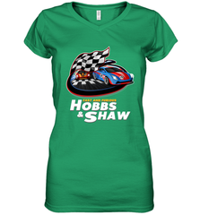 The fast and the furious Hobbs and Shaw Women's V-Neck T-Shirt Women's V-Neck T-Shirt - jonhlittlestore88