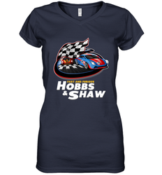 The fast and the furious Hobbs and Shaw Women's V-Neck T-Shirt