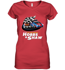 The fast and the furious Hobbs and Shaw Women's V-Neck T-Shirt Women's V-Neck T-Shirt - jonhlittlestore88