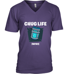 Fortnite Chug Life Men's V-Neck Men's V-Neck - jonhlittlestore88