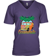Retro Surfer Love Surfing Beach Party Tropical Vacay Men's V-Neck Men's V-Neck - jonhlittlestore88