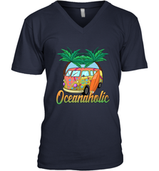 Retro Surfer Love Surfing Beach Party Tropical Vacay Men's V-Neck Men's V-Neck - jonhlittlestore88