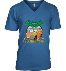 Retro Surfer Love Surfing Beach Party Tropical Vacay Men's V-Neck Men's V-Neck - jonhlittlestore88