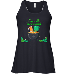 This is my lucky shirt on St Patricks Day Women's Racerback Tank Women's Racerback Tank - jonhlittlestore88