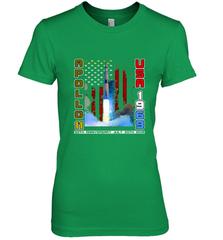Apollo 11 50th Anniversary Moon Landing 1969 2019 Science Women's Premium T-Shirt Women's Premium T-Shirt - jonhlittlestore88