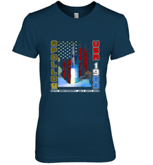 Apollo 11 50th Anniversary Moon Landing 1969 2019 Science Women's Premium T-Shirt Women's Premium T-Shirt - jonhlittlestore88