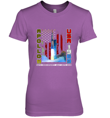 Apollo 11 50th Anniversary Moon Landing 1969 2019 Science Women's Premium T-Shirt Women's Premium T-Shirt - jonhlittlestore88