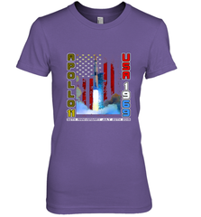 Apollo 11 50th Anniversary Moon Landing 1969 2019 Science Women's Premium T-Shirt Women's Premium T-Shirt - jonhlittlestore88