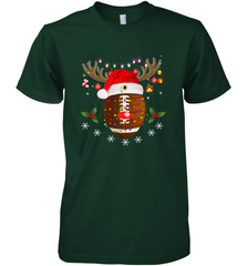 NFL Washington Redskins Football Reindeer Antlers Christmas Funny Gift Men's Premium T-Shirt Men's Premium T-Shirt - jonhlittlestore88