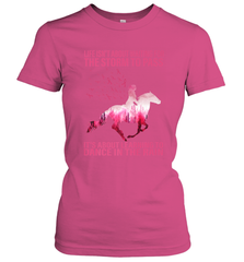 Life Is Not About Waiting Breast Cancer Hippie Peace Horse Women's T-Shirt Women's T-Shirt - jonhlittlestore88
