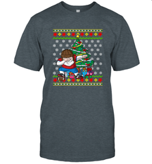 NFL Ugly Christmas Dabbing Santa Football Gift Men's T-Shirt Men's T-Shirt - jonhlittlestore88