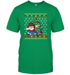 NFL Ugly Christmas Dabbing Santa Football Gift Men's T-Shirt Men's T-Shirt - jonhlittlestore88
