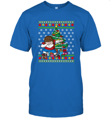 NFL Ugly Christmas Dabbing Santa Football Gift Men's T-Shirt Men's T-Shirt - jonhlittlestore88
