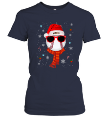 San Francisco Giants Logo Logo Christmas Baseball Player Glasses Santa Hat Pajama Gift Women's T-Shirt Women's T-Shirt - jonhlittlestore88