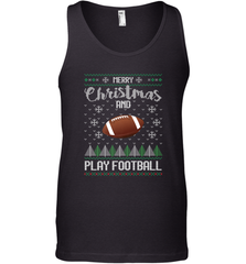 NFL Merry Christmas and Play Football Sports TV Snow Men's Tank Top Men's Tank Top - jonhlittlestore88