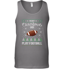 NFL Merry Christmas and Play Football Sports TV Snow Men's Tank Top Men's Tank Top - jonhlittlestore88