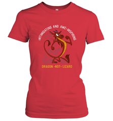 Disney Mulan Mushu Dragon Not Lizard Portrait Women's T-Shirt Women's T-Shirt - jonhlittlestore88