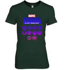 Marvel Rising Secret Warriors Hero Emblem Logo Women's Premium T-Shirt Women's Premium T-Shirt - jonhlittlestore88
