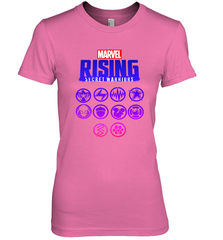 Marvel Rising Secret Warriors Hero Emblem Logo Women's Premium T-Shirt Women's Premium T-Shirt - jonhlittlestore88
