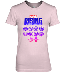 Marvel Rising Secret Warriors Hero Emblem Logo Women's Premium T-Shirt Women's Premium T-Shirt - jonhlittlestore88