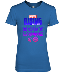 Marvel Rising Secret Warriors Hero Emblem Logo Women's Premium T-Shirt Women's Premium T-Shirt - jonhlittlestore88