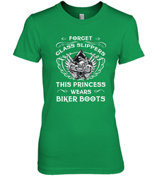 Forget glass slippers this princess wears biker boots Women's Premium T-Shirt