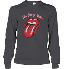 Mens The Rolling Stones Script Tongue Logo Long Sleeve T-Shirt Long Sleeve T-Shirt - jonhlittlestore88