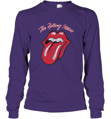 Mens The Rolling Stones Script Tongue Logo Long Sleeve T-Shirt Long Sleeve T-Shirt - jonhlittlestore88
