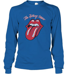 Mens The Rolling Stones Script Tongue Logo Long Sleeve T-Shirt Long Sleeve T-Shirt - jonhlittlestore88