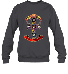 Guns N' Roses Classic Cross Logo Crewneck Sweatshirt Crewneck Sweatshirt - jonhlittlestore88