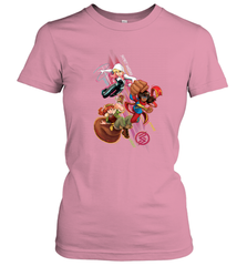 Marvel Rising Secret Warriors Group Shot Action Pose Women's T-Shirt Women's T-Shirt - jonhlittlestore88