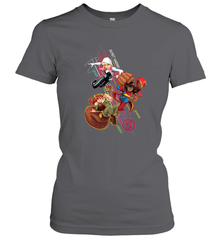 Marvel Rising Secret Warriors Group Shot Action Pose Women's T-Shirt Women's T-Shirt - jonhlittlestore88