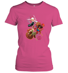 Marvel Rising Secret Warriors Group Shot Action Pose Women's T-Shirt Women's T-Shirt - jonhlittlestore88
